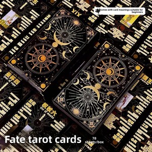 Tarot Wester Classic, Baraja de Tarot Personalizada de 78 Cartas de Alto Valor, Nueva y Original, con Diseño de Mariposas Rosas, con Caja de Regalo - Product Image 3