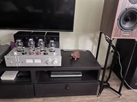 MUZISHARE X9 300B Amplificateur à tubes HIFI Pure Power Lampe intégrée Amplificateur équilibré à tube à vide de classe A asymétrique
