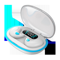 LED Wireless BT Sleeping Headphones TWS Sleep In-ear Wireless Earphones Music Earbuds X55 Headphone ENC Headset With Microphone