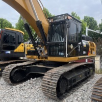 Excavatrice d'occasion CAT 336 336D2L prête à l'emploi, 36 tonnes, machine de démolition robuste avec certification EPA