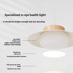 Lustre médiéval de <span class=keywords><strong>style</strong></span> Wabi-Sabi japonais pour table à manger Lampe de bar en fer <span class=keywords><strong>style</strong></span> bûche crème Restaurant <span class=keywords><strong>Architecture</strong></span> gothique - Product Image 4