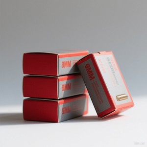 Boîte à balles de 9mm Boîte ondulée pliable Boîte de rangement pour balles - Product Image 2