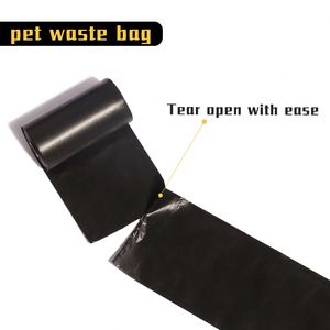Sacs à déjections pour animaux de compagnie, fabricant de sacs à crottes de chien, vente en gros, sacs à crottes noirs emballés en boîte - Product Image 3