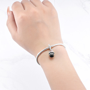 Colgante de sombrero mágico de cobre blanco en stock, pulsera DIY de diseño original y exclusivo, accesorio de joyería para mujer - Product Image 6