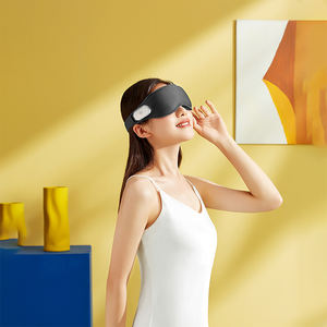 Máscara de Olhos Inteligente 3D de Alta Qualidade Ajustável Máscara de Massagem para Olhos Quente e Fria com Vibração e Calor para Relaxar e Reduzir o Cansaço Ocular - Product Image 2