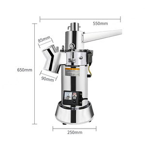 เครื่องบดแบบบดผงปรุงรสข้าวโพด DX-25B ิเล็กพริกไทยมาซาลาใช้ทางเคมีอาหารใช้กันอย่างแพร่หลาย - Product Image 2