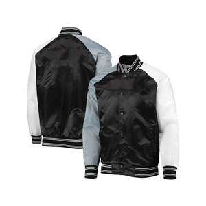 Chaqueta de Satén para Hombre, Transpirable, Cómoda, Nueva y Elegante, con Cuello Alto, de Primera Calidad, Personalizable - Product Image 1