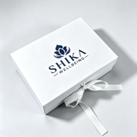 Boîte cadeau pliante avec fermeture magnétique, logo personnalisé, boîtes en carton biodégradable imprimées pour l'emballage de vêtements et de chaussures