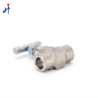 Alta presión 6000psi Acero inoxidable 316 General Hidráulico 1/4 Pulgadas Válvulas de aguja de control para petróleo