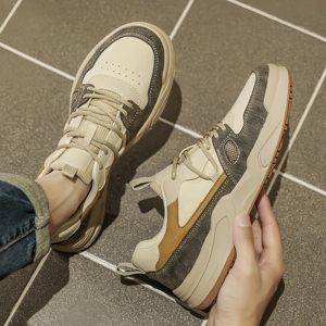 Zapatos de Ocio para Hombre, Estilo Retro, Cómodos, Ligeros, Transpirables, con Forro de Malla, Antideslizantes, con Soporte de Arco, para Viaje - Product Image 4