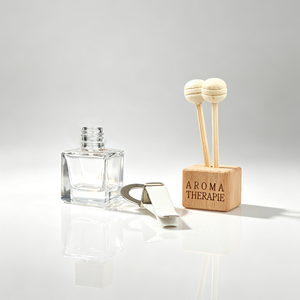 5ml 8ml 10ml Boş Şeffaf Cam Araç Havalandırma Parfüm Difüzör Şişesi Yeniden Doldurulabilir Oto İç Mekan Koku Süsü Şişesi - Product Image 2