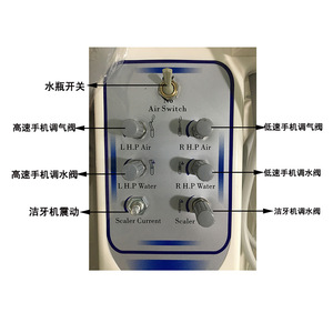 Unidad de Tratamiento Dental Móvil, Turbina Integrada Portátil, Amoladora de Alta Velocidad, Turbina de Enseñanza, Totalmente Certificada - Product Image 1