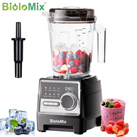 Mixeur Électrique Intelligent à Bouton Poussoir pour Usage Domestique, 1500W, Capacité 2.6L, Broyeur Haute Vitesse, Robot Culinaire, Mélangeur 6 Lames