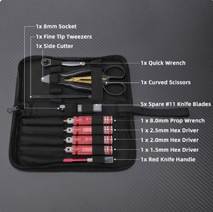 <strong>FlyFishRC</strong> Tool Kit for FPV DIY RC Racing Freestyle frame quadcopter - Product Image 2