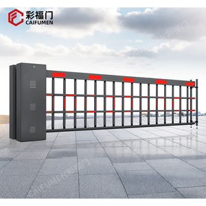 Barriera a braccio ribaltabile elegante e robusta per il controllo accessi veicoli elettrici, barriera di sollevamento per parcheggi di comunità residenziali - Product Image 2