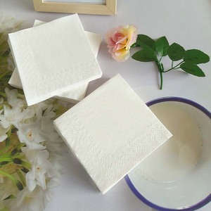 Servilletas Desechables Suaves de 2 Capas, 250 mm, Plegables, de Pulpa de Madera Virgen, en Bolsa, Personalizables para Cena, Cóctel, Almuerzo - Product Image 1