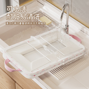 Clothing Organizer Foldable Stackable Storage Box With Lid For Wardrobe Pants Clothes Pink Star Pattern - Product Image 3