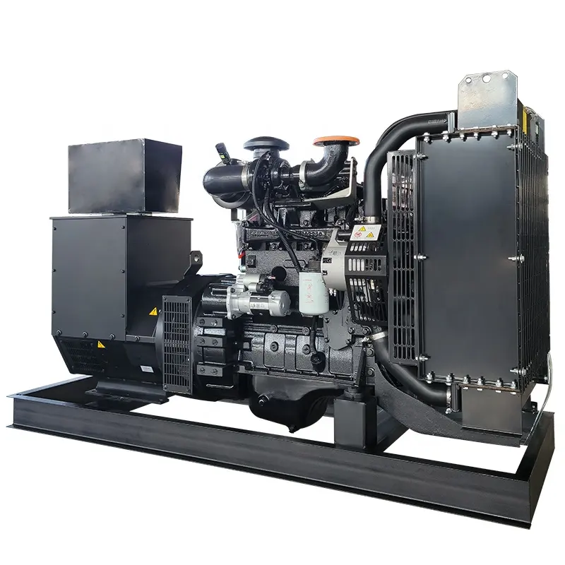 50kw & 62.5kva Open Frame Diesel Generator Set Gecombineerd Met Puur Koperen Borstelloze Generator En Auto-Ats