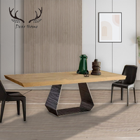 Meubles de luxe nouveau design Table en bois Belle décoration Salle d'étude Table de travail en bois