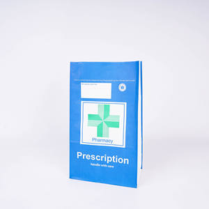 50gsm Logo personnalisé imprimé maladie médicale pharmacie environnementale sac en papier Kraft - Product Image 1