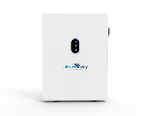 Batería de Energía LithiumValley Power Wall, Montada en Pared, para Uso Doméstico, 48V 51.2V 10kWh, 6000 Ciclos de Almacenamiento - Product Image 3