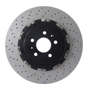 8E0615301AB 2 pièces disques de frein d'usine à rotor disque de frein flottant avant pour Audi RS4 VW <span class=keywords><strong>Passat</strong></span> B5 Variant - Product Image 1