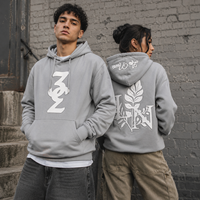 Sweat à capuche personnalisé avec logo en relief pour hommes et femmes, coupe oversize, en molleton de coton épais, style streetwear, OEM, faible MOQ, impression 3D, bleu gris