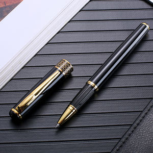 <span class=keywords><strong>Habo</strong></span>-Bolígrafo de lujo de alta calidad, bolígrafo de diseño OEM con logotipo personalizado, bolsa negra, regalo de negocios - Product Image 2