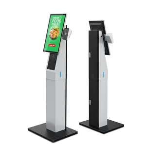 Hot sale model wall mount/floor standing/countertop fast food ordering self service payment kiosk machine