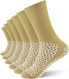 مصنع الجملة مزدوجة الوجهين عدم الانزلاق الجوارب الوقاية من الخريف لكبار السن - Product Image 4