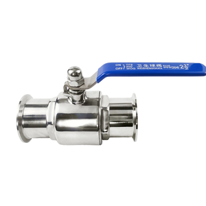 วาล์วบอลแบบแมนนวลสุขภัณฑ์คุณภาพสูง SS316L/SS304 แรงดัน 0~10 บาร์ ติดตั้งง่าย รองรับการปรับแต่ง OEM - Product Image 3