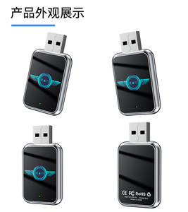 กล่องเชื่อมต่อรถยนต์อัจฉริยะ 3 in 1 แบบพกพา รองรับ Wireless CarPlay, Android Auto, Mirror Link, AirPlay และ USB Dongle Adapter - Product Image 5