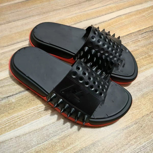 Sandalias de Lujo para Hombre con Diseño de Suela Roja, Sandalias de Marca de Alta Calidad, Envío Rápido de Fábrica, Sandalias de Diseñador para Hombre - Product Image 2