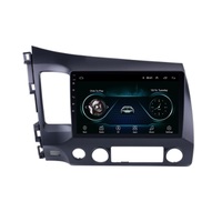 10.1 pouces 2 DIN GPS Navigation lecteur multimédia autoradio unité principale Android Auto Radio pour Honda Civic 2005-2012