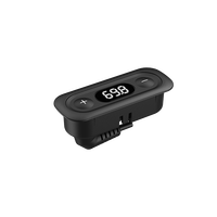 Boutons en silicone de base de la série JIECANG K26, intégrés, montés verticalement sur le côté, pour commande par télécommande pour bureau debout réglable en hauteur
