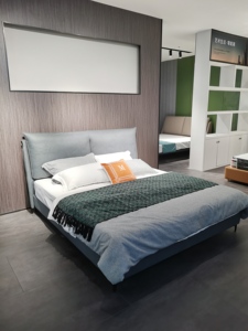 Metallic Single Steel Bed <b>Frame</b> for Modern Bedroom Furniture - Product Image 5