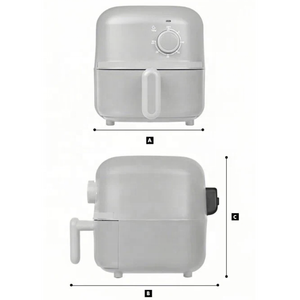 <span class=keywords><strong>Freidora</strong></span> <span class=keywords><strong>de</strong></span> <span class=keywords><strong>Aire</strong></span> <span class=keywords><strong>de</strong></span> 2L con Funcionamiento Silencioso, Ideal para Apartamentos, Indicador LED <span class=keywords><strong>de</strong></span> Progreso, Fácil <span class=keywords><strong>de</strong></span> Usar - Product Image 6