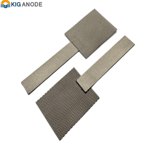 Maglia per utensili per placcatura di gioielli con anodo in titanio placcato in maglia - Product Image 3