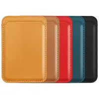 Wallet Card Holder Wallet Ultra Slim Card Holder Magnetic Leather Wallet For Apple IPhone 12 Pro