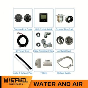 เครื่องทำอากาศและน้ำ6KW ดีเซลไฟฟ้าแบบคอมบิคล้ายกับ truma สำหรับ RV motorhome campervan - Product Image 4
