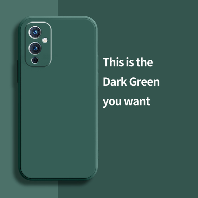 High Quality Liquid Silicone Luxury Colorful Eco-Friendly Shockproof Mobile Phone Case for oneplus 9
