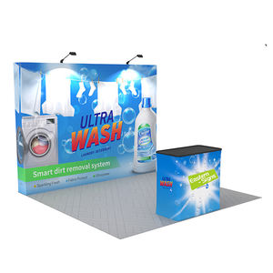 Mur d'exposition pop-up en aluminium avec bannière en tissu warp-knit 250 GSM pour stand de recrutement - Product Image 2