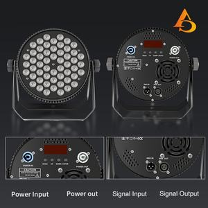 Venta al por Mayor de Luces LED RGB 3en1 de 54x3w para Bares, Fiestas, Bodas, Escenarios DMX - Product Image 2