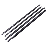 Bande d'étanchéité pour vitre latérale de voiture Bande d'étanchéité en caoutchouc pour Toyota Land Cruiser LC80