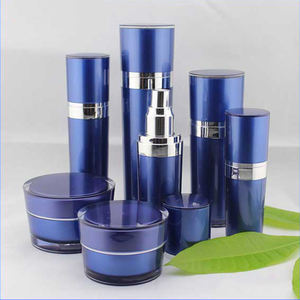 Pot cosmétique rond de 5g, 15g, 30g, 50g, 15ml, 30ml, 50ml, 80ml, 120ml, Lotion en acrylique, pour soins de la peau - Product Image 5