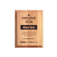 Plaques murales gravées au Laser en bois, personnalisées, 5 pièces