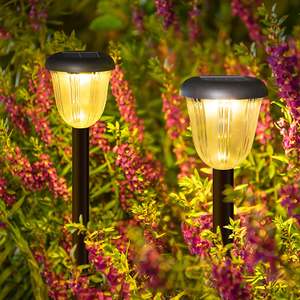 IP65 không thấm nước dẫn đèn năng lượng mặt trời cho sân vườn sân vườn tiết kiệm năng lượng cảnh quan ánh sáng Pin cung cấp năng lượng mặt trời ngoài trời chiếu sáng - Product Image 1