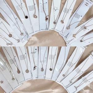 Colliers et chaînes en gros, plaqués or 18k, 14k, 24k, en cuivre, style boîte, serpent, lien cubain, tendance, bijoux fins, unisexe, cadeaux - Product Image 4