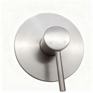 Robinet de douche encastré à fonction unique au design moderne avec commande murale pour salle de bain et appartement - Product Image 2