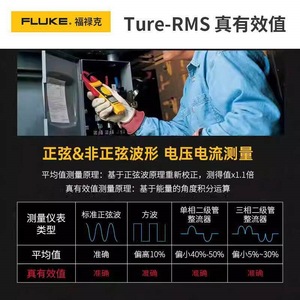 Multimètre à pince Fluke 317 True RMS, testeur de courant et de tension AC/DC, 600V 40A, ouverture de 58 mm - Product Image 4